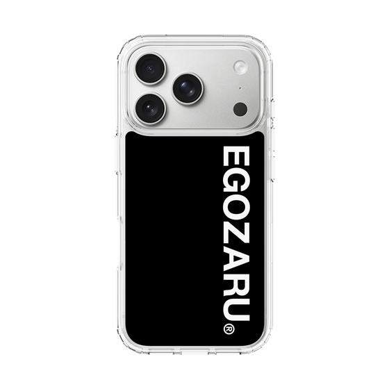 スリムプロテクションケース［ EGOZARU - ベーシックロゴ バーティカル ］