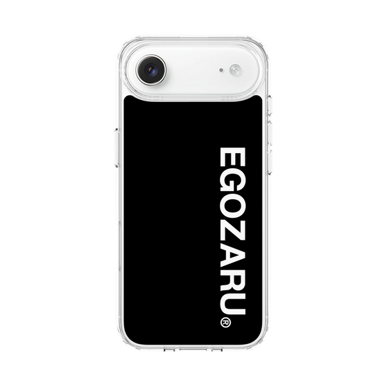 スリムプロテクションケース［ EGOZARU - ベーシックロゴ バーティカル ］