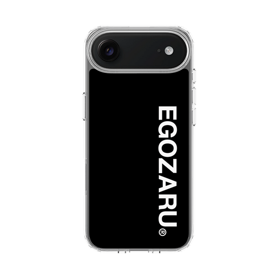 スリムプロテクションケース［ EGOZARU - ベーシックロゴ バーティカル ］