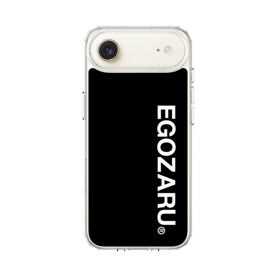 スリムプロテクションケース［ EGOZARU - ベーシックロゴ バーティカル ］