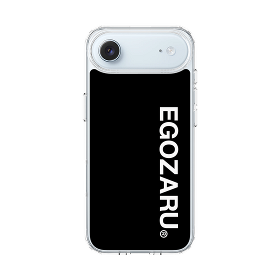 スリムプロテクションケース［ EGOZARU - ベーシックロゴ バーティカル ］