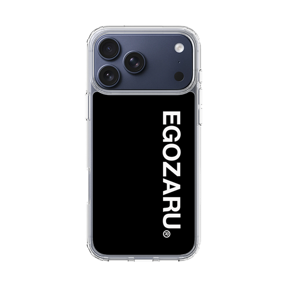 スリムプロテクションケース［ EGOZARU - ベーシックロゴ バーティカル ］