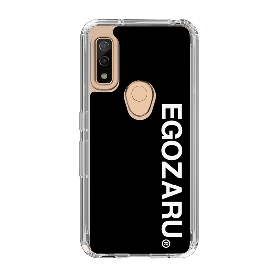 スリムプロテクションケース［ EGOZARU - ベーシックロゴ バーティカル ］