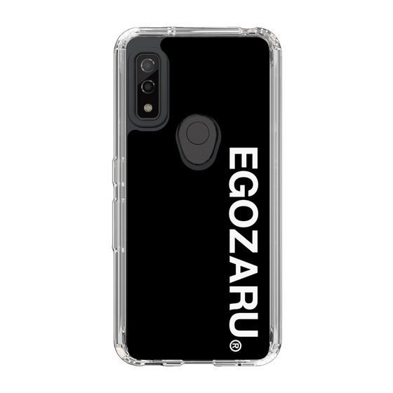 スリムプロテクションケース［ EGOZARU - ベーシックロゴ バーティカル ］