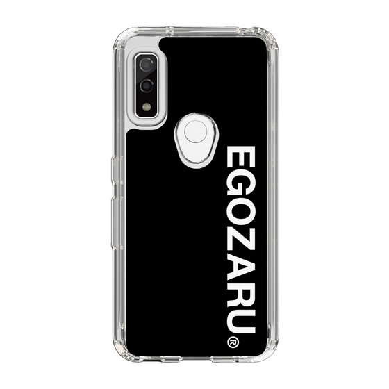 スリムプロテクションケース［ EGOZARU - ベーシックロゴ バーティカル ］