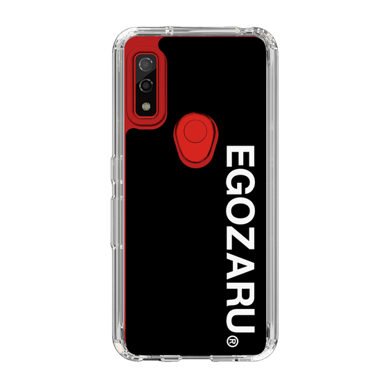 スリムプロテクションケース［ EGOZARU - ベーシックロゴ バーティカル ］