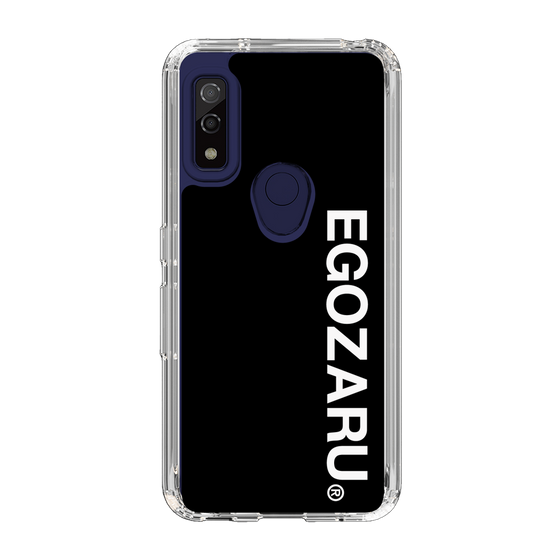 スリムプロテクションケース［ EGOZARU - ベーシックロゴ バーティカル ］