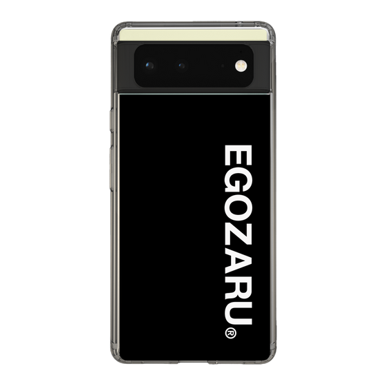 スリムプロテクションケース［ EGOZARU - ベーシックロゴ バーティカル ］