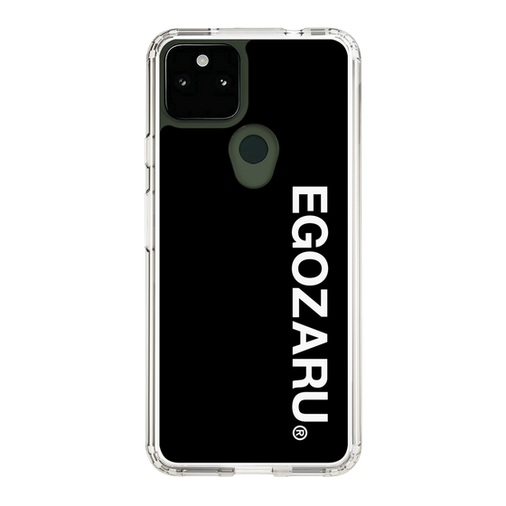 スリムプロテクションケース［ EGOZARU - ベーシックロゴ バーティカル ］