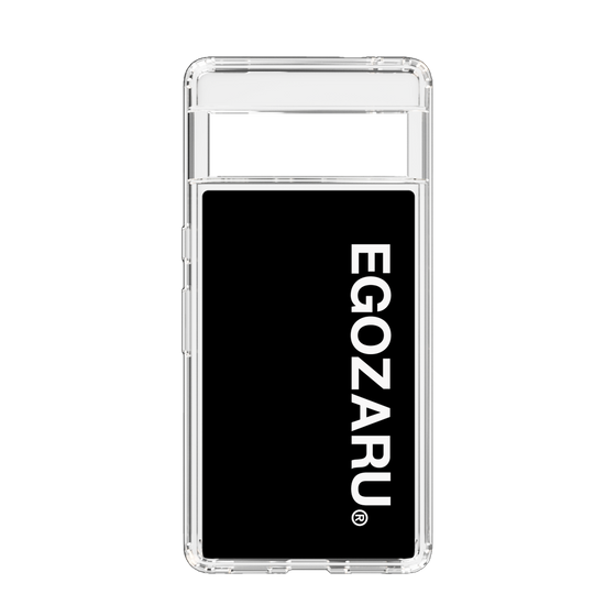 スリムプロテクションケース［ EGOZARU - ベーシックロゴ バーティカル ］