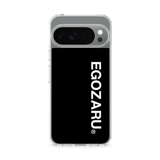 スリムプロテクションケース［ EGOZARU - ベーシックロゴ バーティカル ］