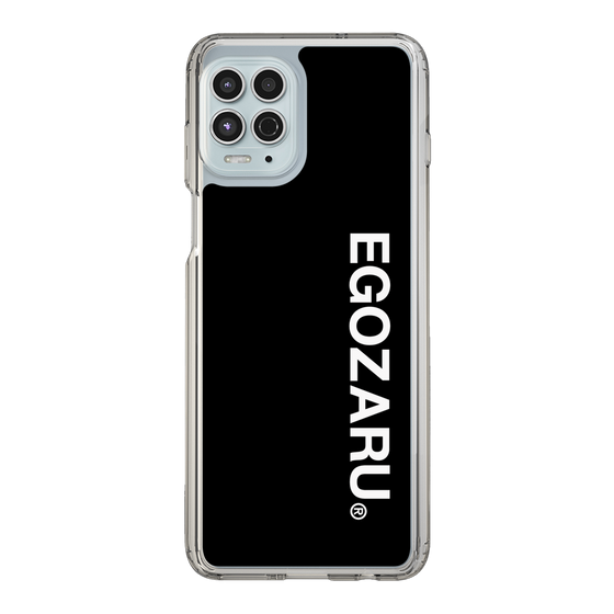 スリムプロテクションケース［ EGOZARU - ベーシックロゴ バーティカル ］