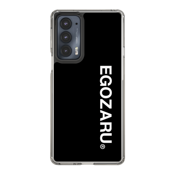 スリムプロテクションケース［ EGOZARU - ベーシックロゴ バーティカル ］