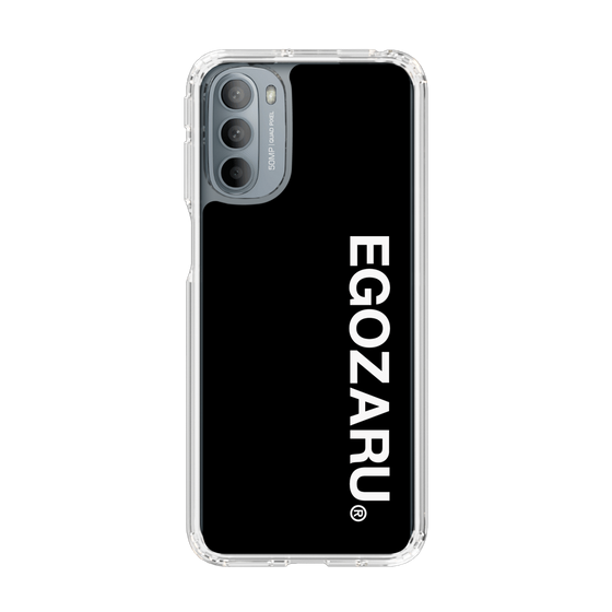 スリムプロテクションケース［ EGOZARU - ベーシックロゴ バーティカル ］