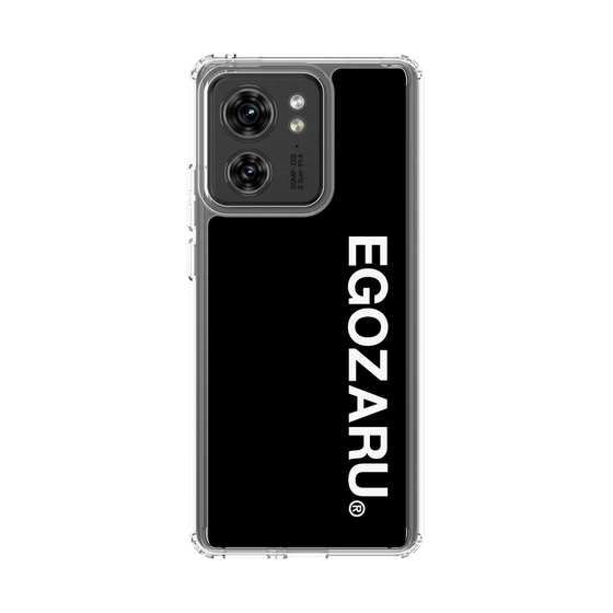 スリムプロテクションケース［ EGOZARU - ベーシックロゴ バーティカル ］