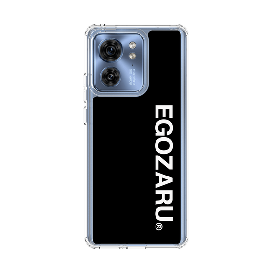 スリムプロテクションケース［ EGOZARU - ベーシックロゴ バーティカル ］