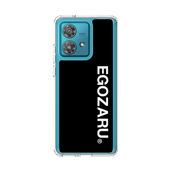 スリムプロテクションケース［ EGOZARU - ベーシックロゴ バーティカル ］