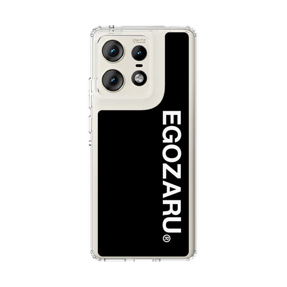 スリムプロテクションケース［ EGOZARU - ベーシックロゴ バーティカル ］