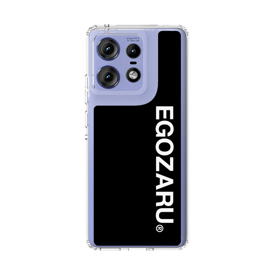 スリムプロテクションケース［ EGOZARU - ベーシックロゴ バーティカル ］