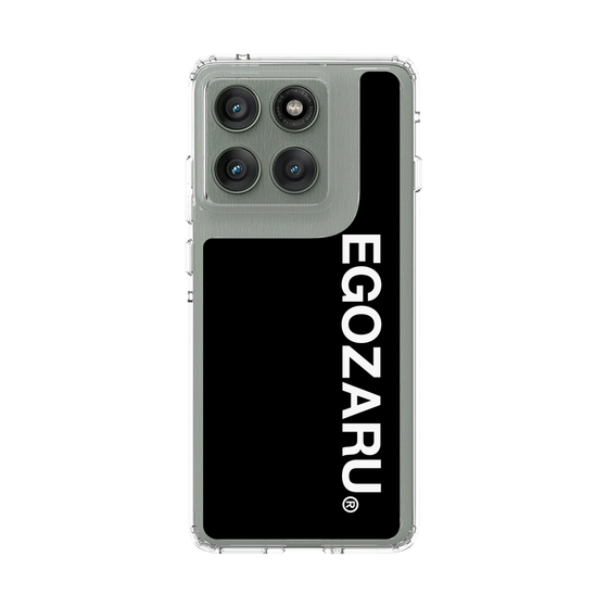 スリムプロテクションケース［ EGOZARU - ベーシックロゴ バーティカル ］