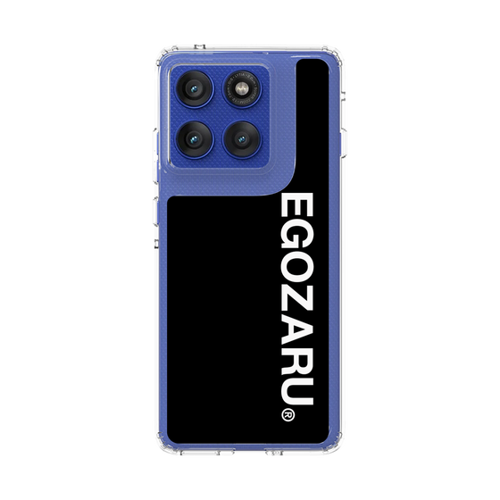 スリムプロテクションケース［ EGOZARU - ベーシックロゴ バーティカル ］