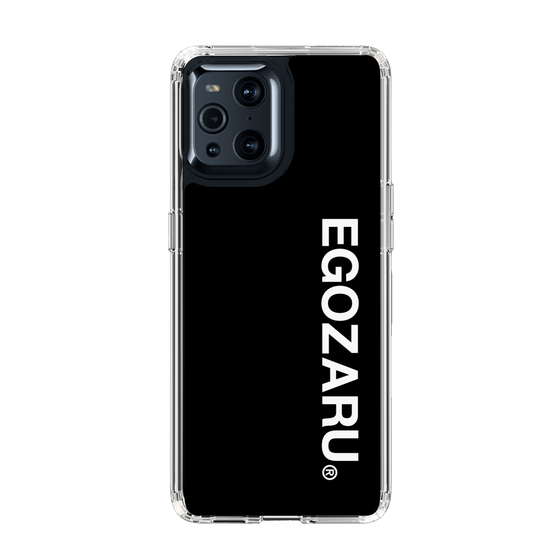 スリムプロテクションケース［ EGOZARU - ベーシックロゴ バーティカル ］