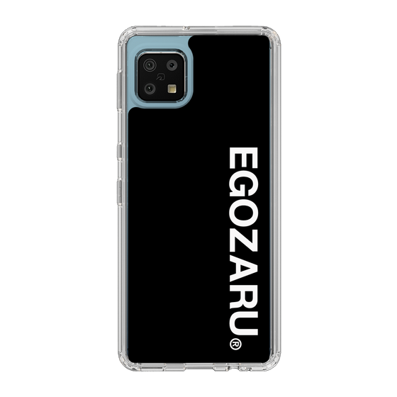 スリムプロテクションケース［ EGOZARU - ベーシックロゴ バーティカル ］