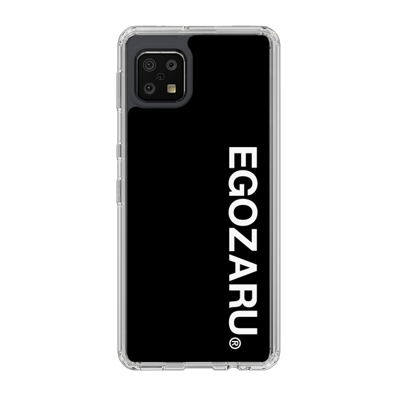 スリムプロテクションケース［ EGOZARU - ベーシックロゴ バーティカル ］