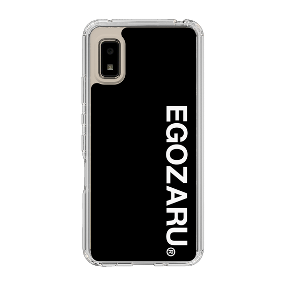 スリムプロテクションケース［ EGOZARU - ベーシックロゴ バーティカル ］