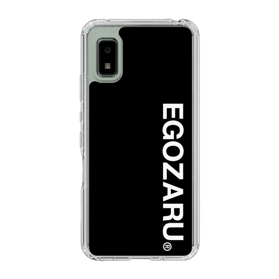 スリムプロテクションケース［ EGOZARU - ベーシックロゴ バーティカル ］
