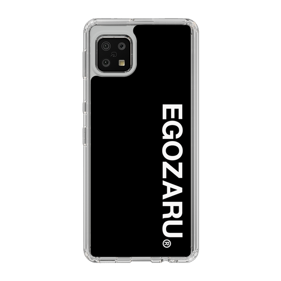 スリムプロテクションケース［ EGOZARU - ベーシックロゴ バーティカル ］