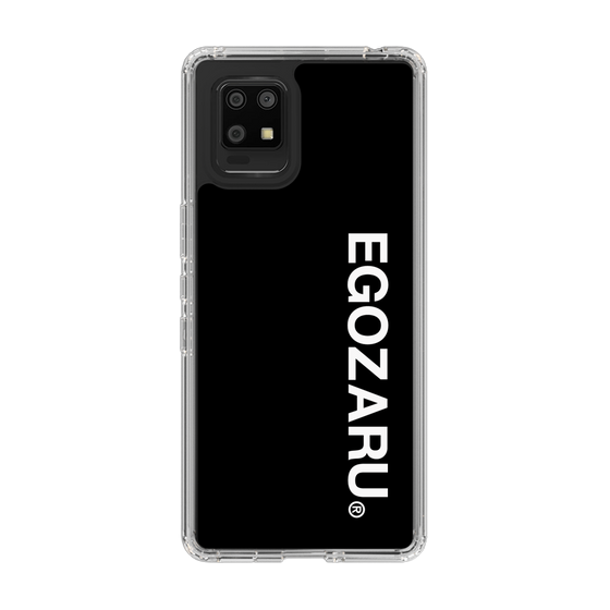 スリムプロテクションケース［ EGOZARU - ベーシックロゴ バーティカル ］