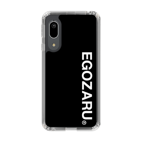 スリムプロテクションケース［ EGOZARU - ベーシックロゴ バーティカル ］