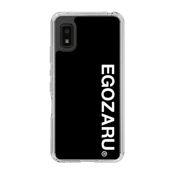 スリムプロテクションケース［ EGOZARU - ベーシックロゴ バーティカル ］