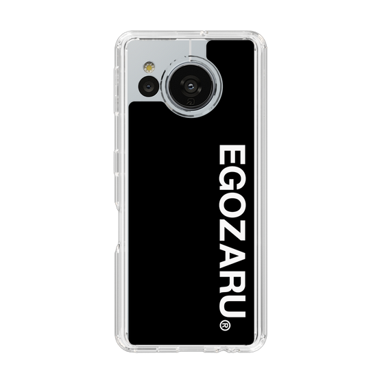 スリムプロテクションケース［ EGOZARU - ベーシックロゴ バーティカル ］