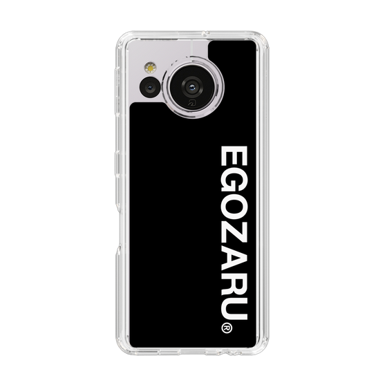 スリムプロテクションケース［ EGOZARU - ベーシックロゴ バーティカル ］