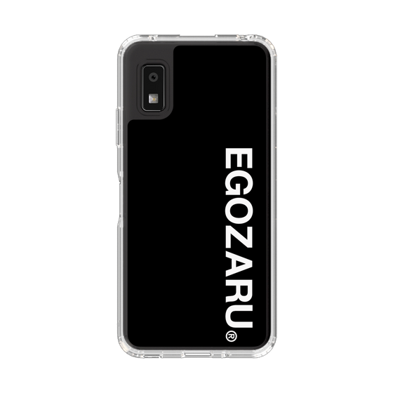 スリムプロテクションケース［ EGOZARU - ベーシックロゴ バーティカル ］