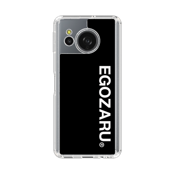 スリムプロテクションケース［ EGOZARU - ベーシックロゴ バーティカル ］