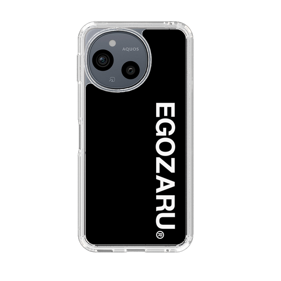 スリムプロテクションケース［ EGOZARU - ベーシックロゴ バーティカル ］