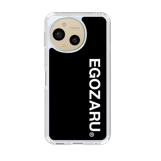 スリムプロテクションケース［ EGOZARU - ベーシックロゴ バーティカル ］