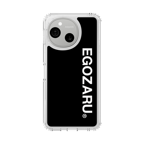 スリムプロテクションケース［ EGOZARU - ベーシックロゴ バーティカル ］