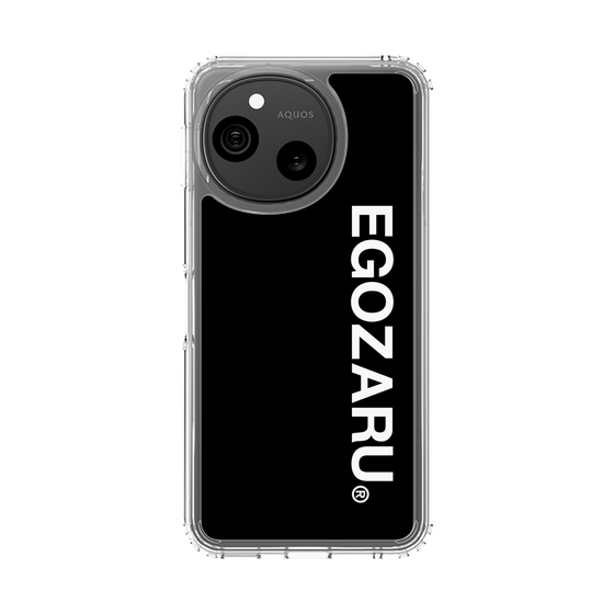 スリムプロテクションケース［ EGOZARU - ベーシックロゴ バーティカル ］