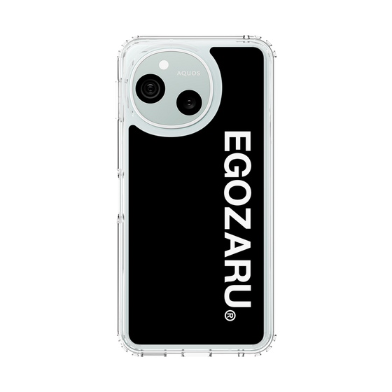 スリムプロテクションケース［ EGOZARU - ベーシックロゴ バーティカル ］