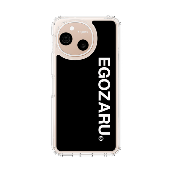 スリムプロテクションケース［ EGOZARU - ベーシックロゴ バーティカル ］