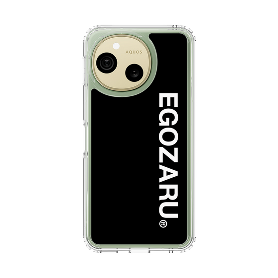 スリムプロテクションケース［ EGOZARU - ベーシックロゴ バーティカル ］