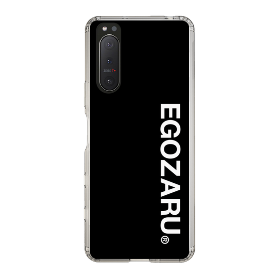 スリムプロテクションケース［ EGOZARU - ベーシックロゴ バーティカル ］