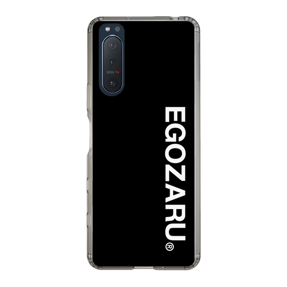 スリムプロテクションケース［ EGOZARU - ベーシックロゴ バーティカル ］