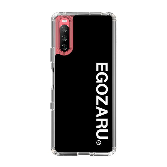 スリムプロテクションケース［ EGOZARU - ベーシックロゴ バーティカル ］