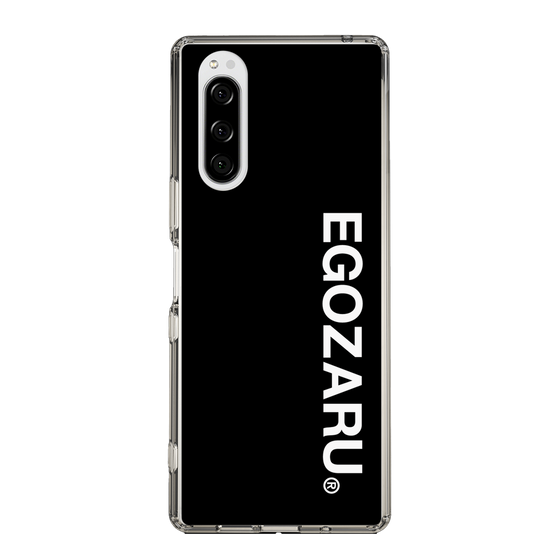 スリムプロテクションケース［ EGOZARU - ベーシックロゴ バーティカル ］