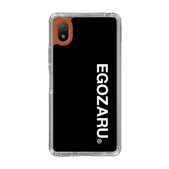 スリムプロテクションケース［ EGOZARU - ベーシックロゴ バーティカル ］